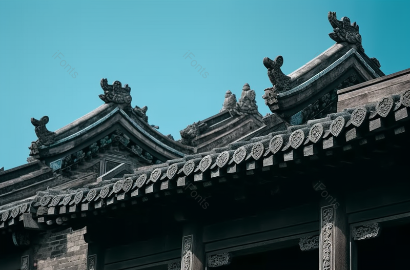 中国传统中式屋顶建筑摄影,高清,摄影图,摄影图片,图片大全,摄影图免费下载